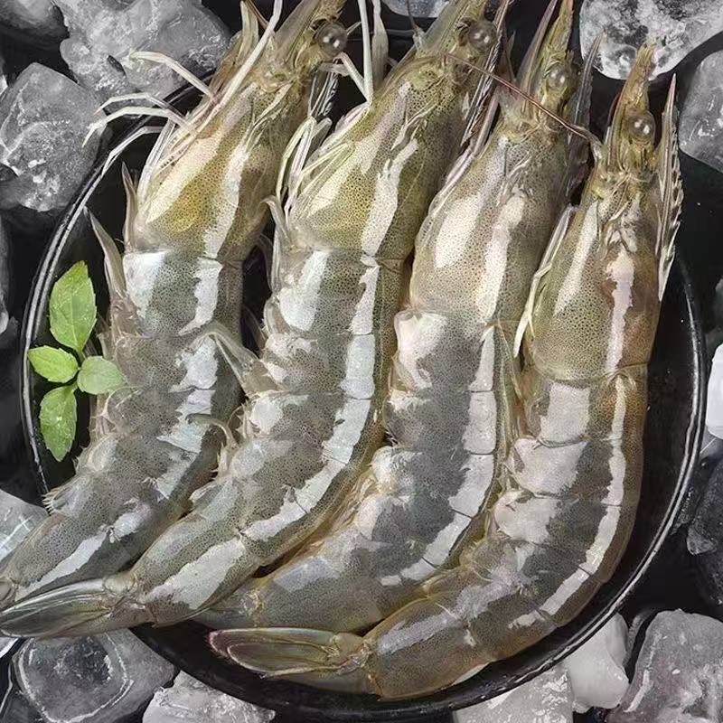 青岛大虾【30-40大虾】肉质鲜嫩大个头海水大虾单只15~18cm 4斤共50~60只海虾YM9.20