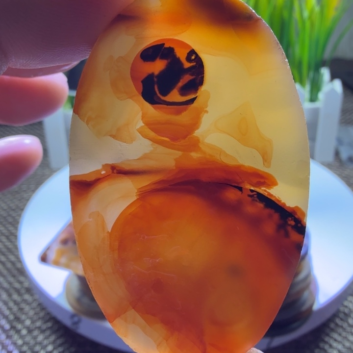 时***代未镶嵌摆件玛瑙/玉髓