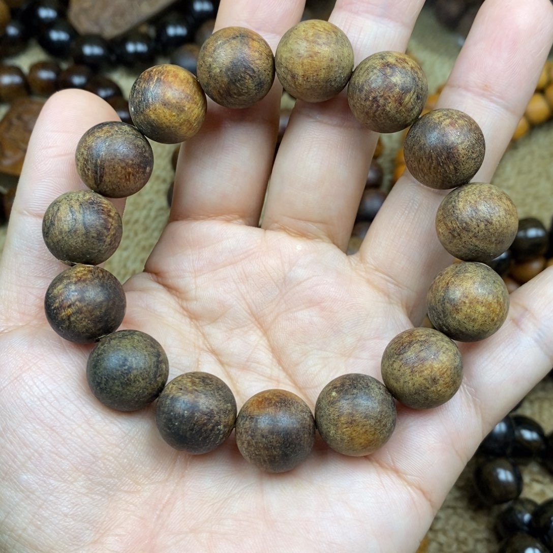 &****贡木手串/手链1.5印贡贡木