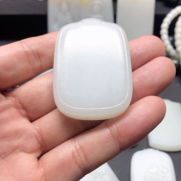 和田玉（白玉）颈饰未镶嵌