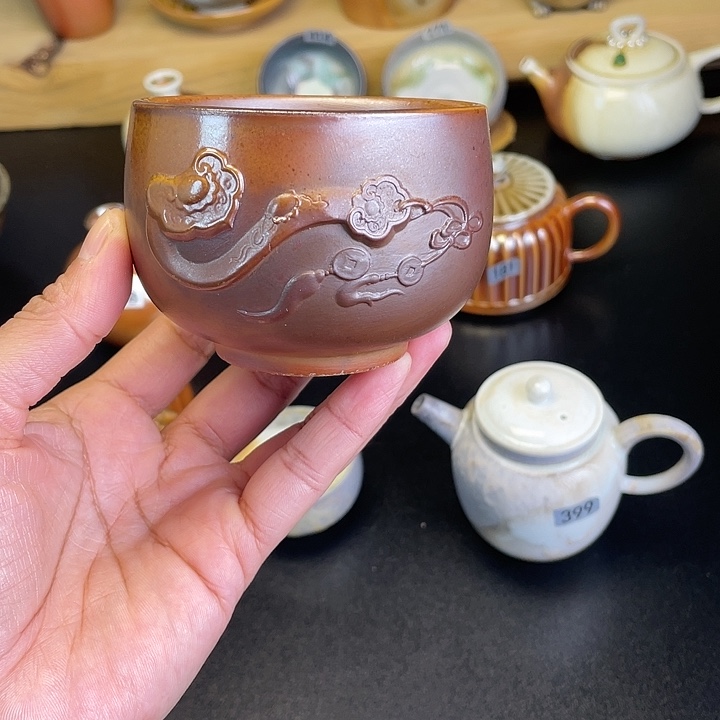 燃薪柴烧茶器主人杯