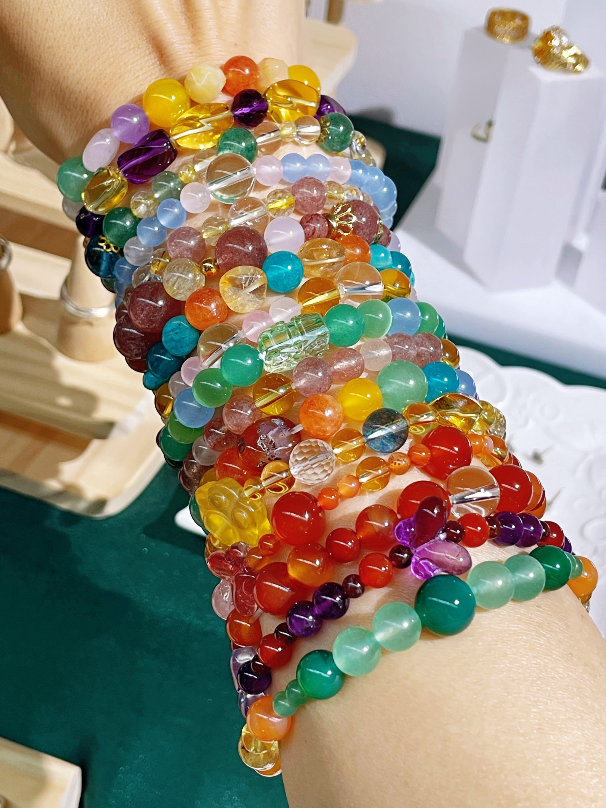 【直播链接】天然水晶多样性发其一【乱拍发单珠】