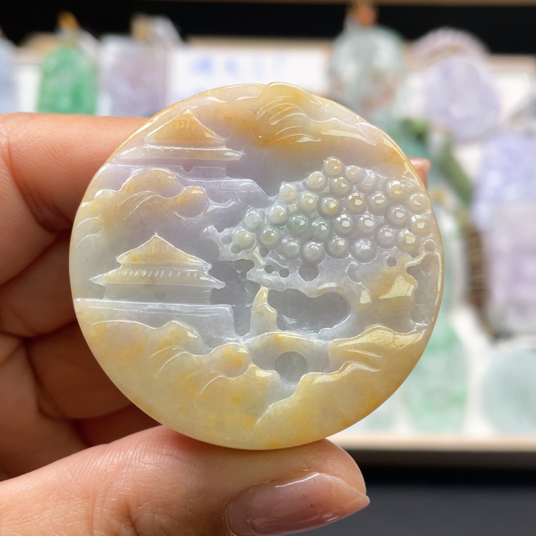 翡翠吊坠(不含链)未镶嵌