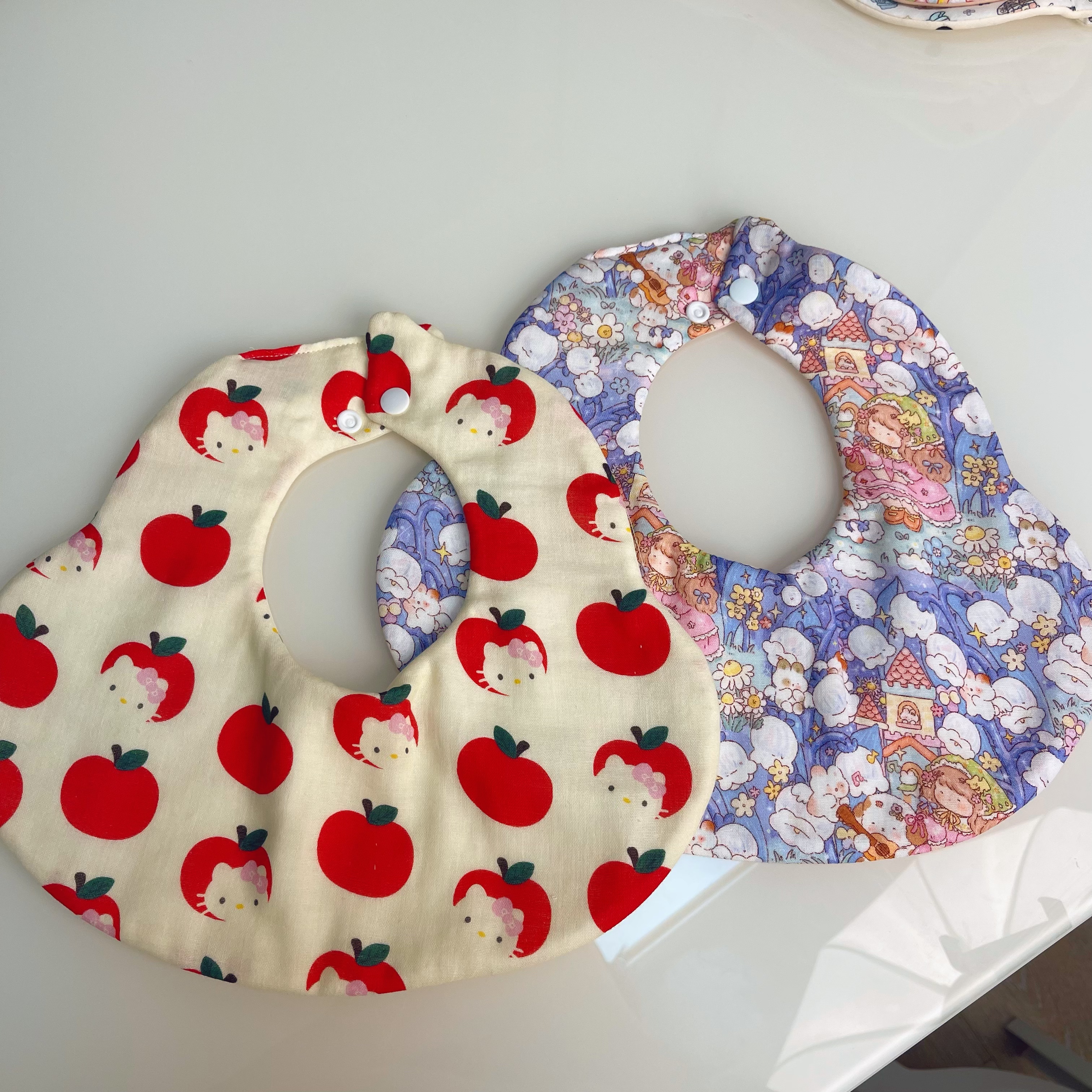 【直播间过款链接】葫芦款口水巾棉纱婴儿韩版ins风纯棉宝宝