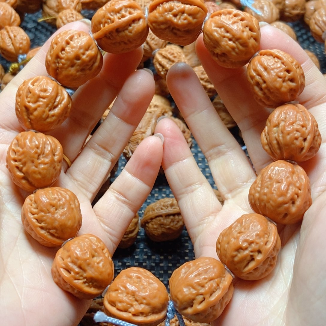 文玩核桃手串小蛙
