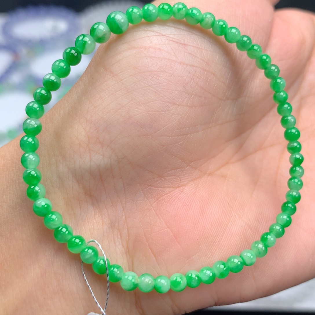 未镶嵌手链翡翠卡