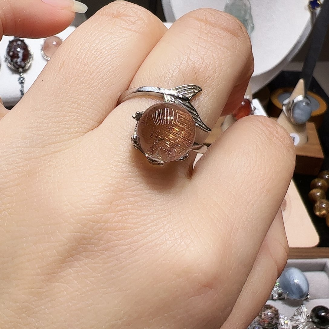 英****水晶珠宝半成品银S925镶嵌