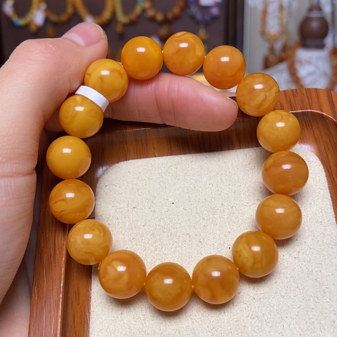 【闪购商品】手链蜜蜡未镶嵌手串