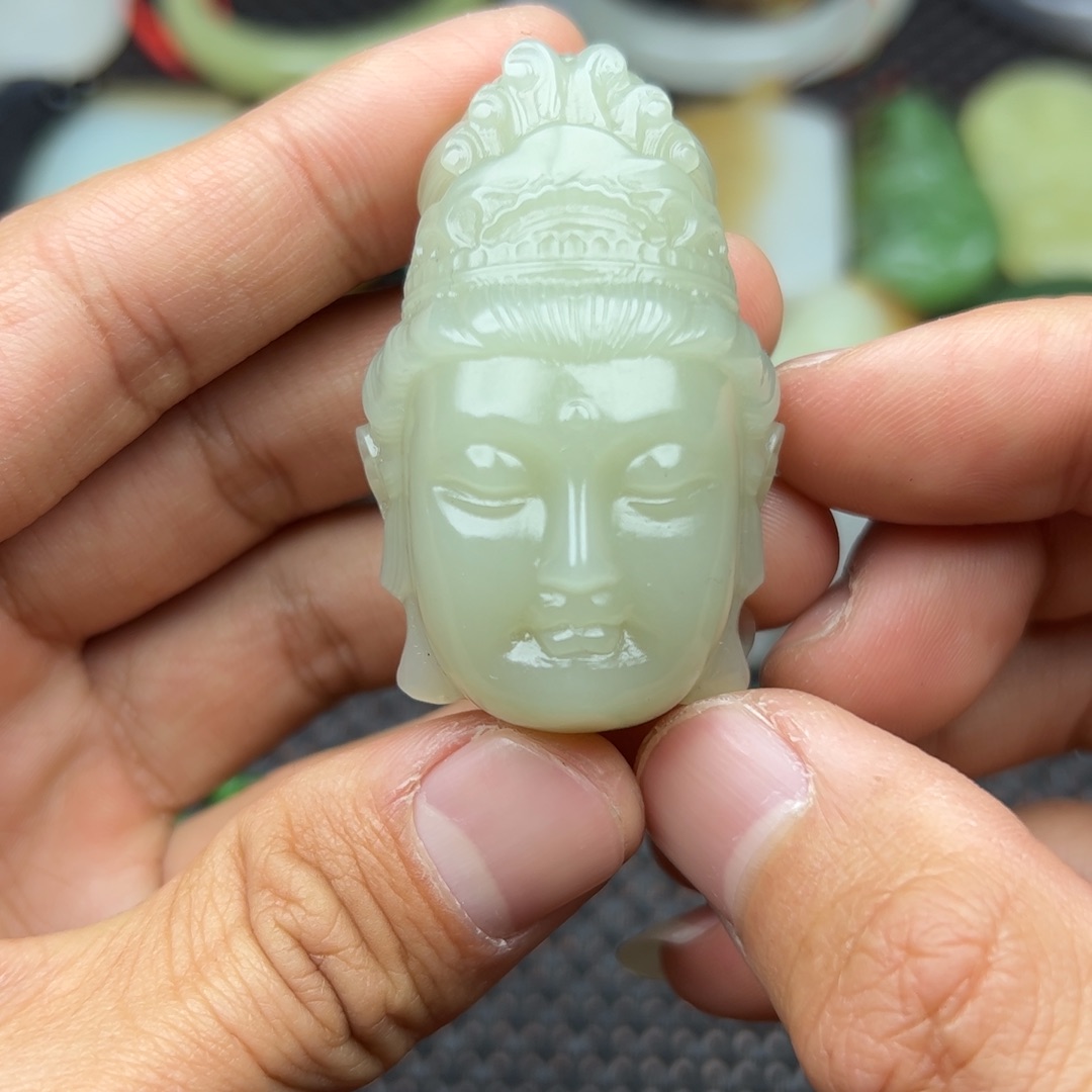 和田玉挂件未镶嵌