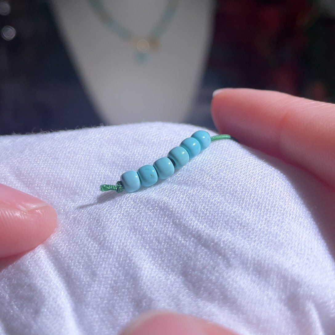 绿松石配饰未镶嵌