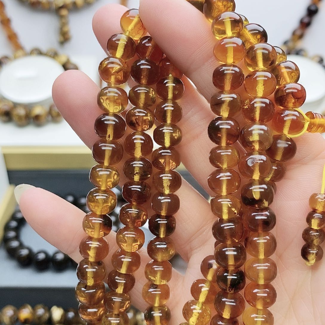 琥珀颈饰未镶嵌琥珀8