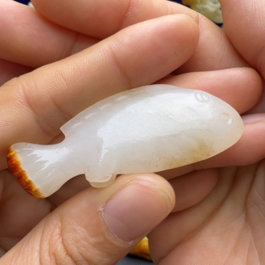 和田玉挂件未镶嵌