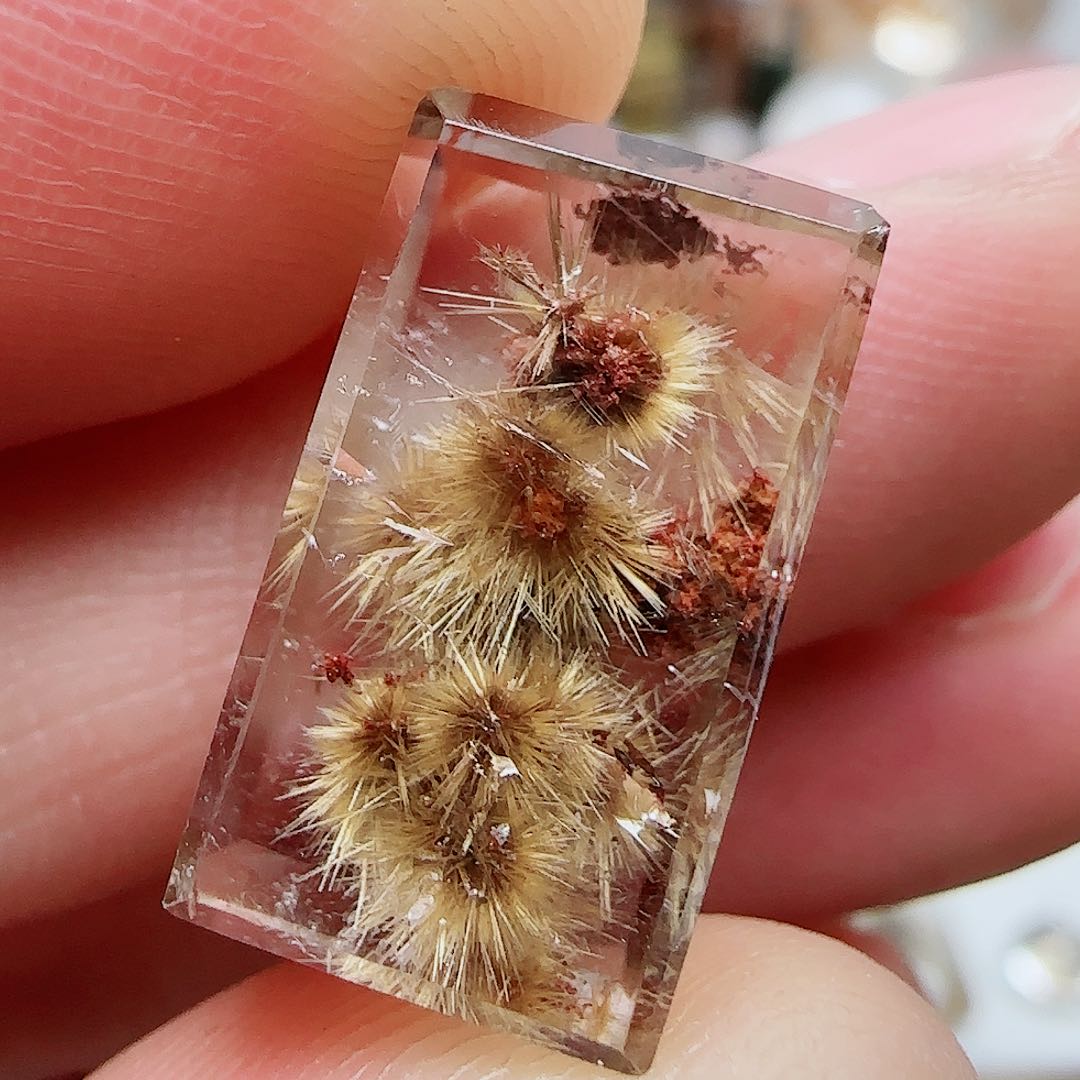 水晶天然水晶定制款未镶嵌涵***头