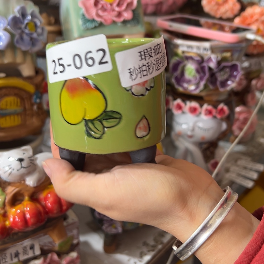 瑕疵2562 花盆，拍满20发货，退款拉黑