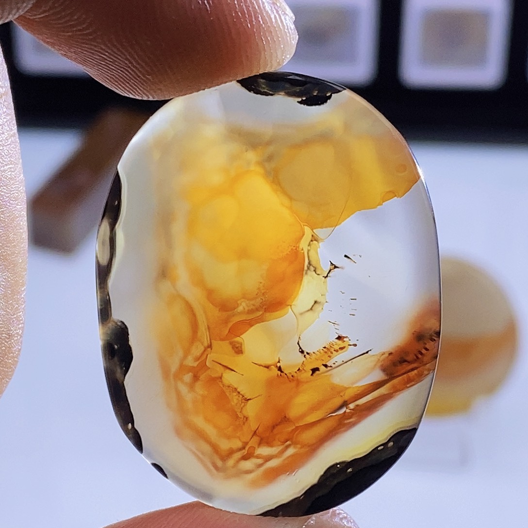 玛瑙/玉髓未镶嵌吊坠(不含链)59