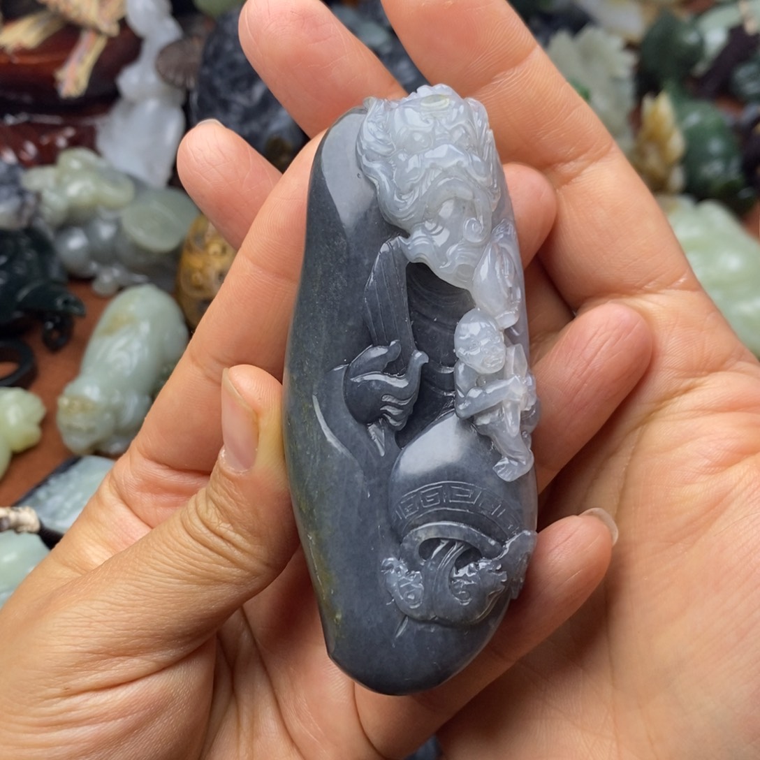 和田玉挂件未镶嵌