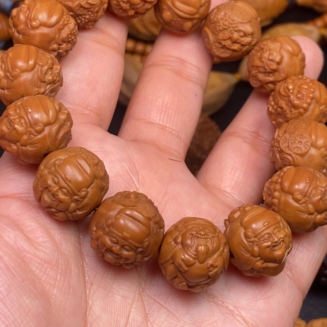 猴头核桃吊坠橄榄核桃