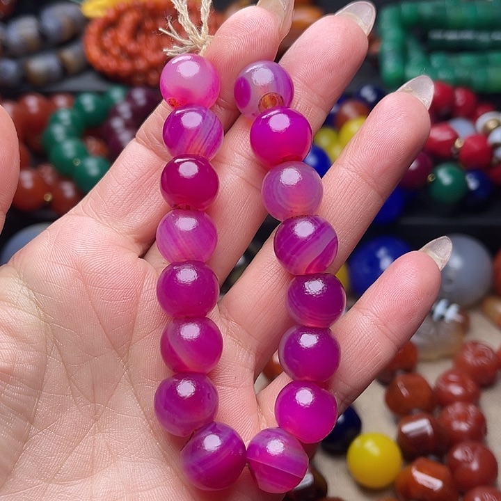 玛瑙/玉髓手链未镶嵌