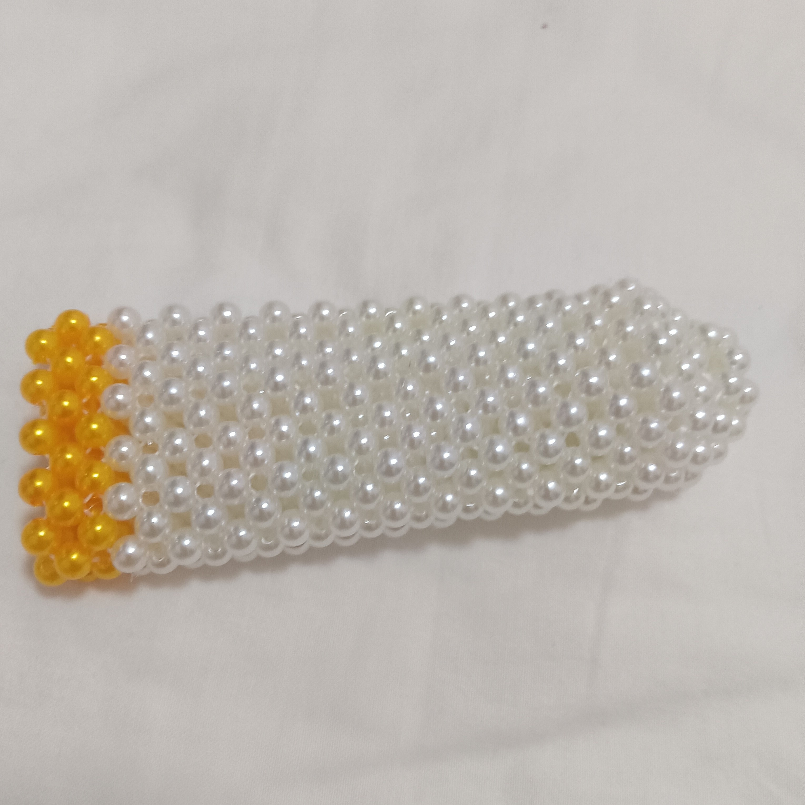 COS创意珍珠配饰纯手工串珠手把件