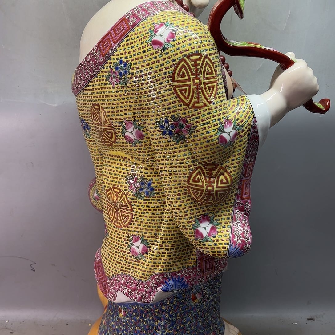 摆件瓷精品高货工艺美术品细路摆件