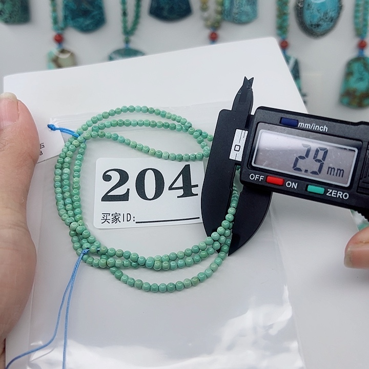 绿松石颈饰未镶嵌