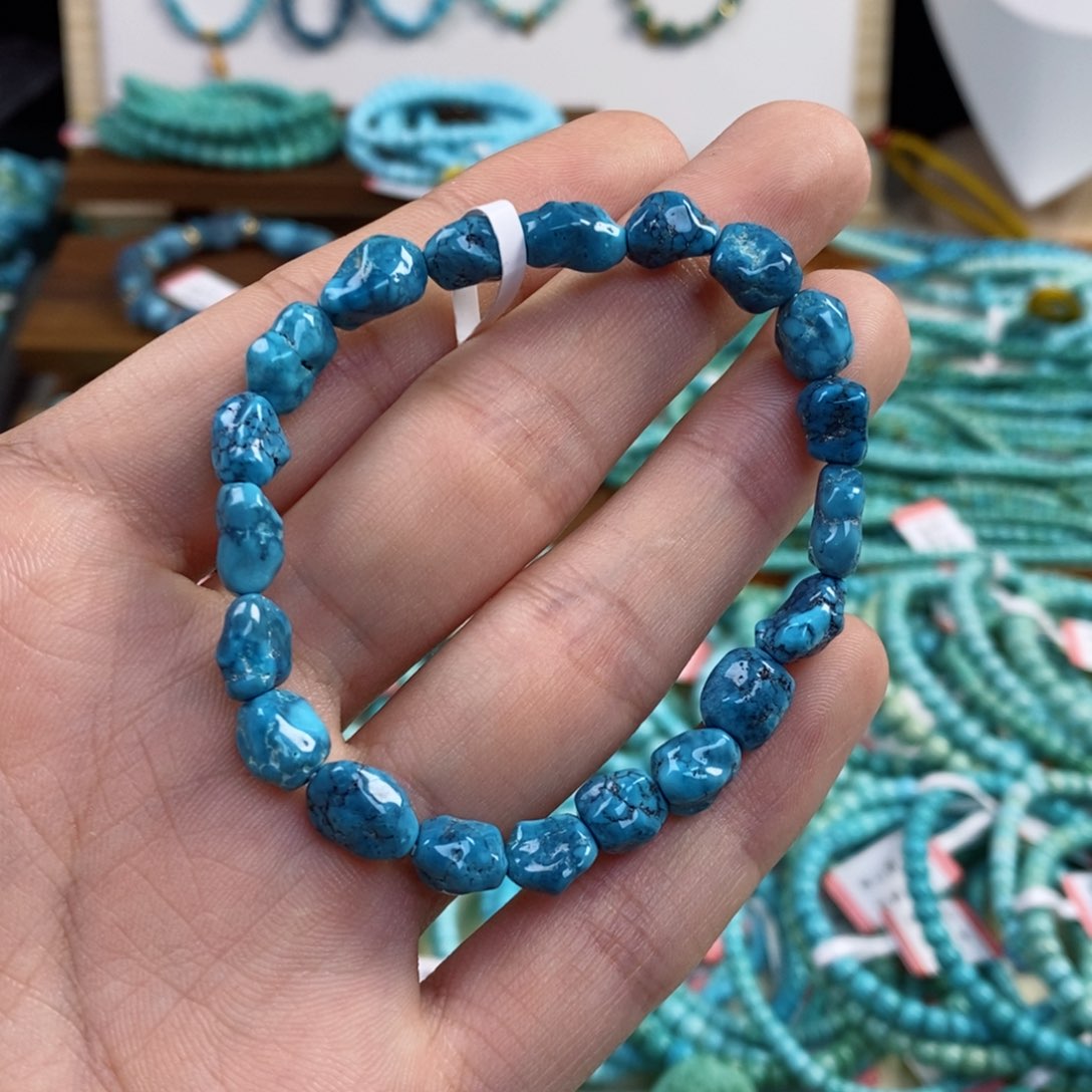 未镶嵌绿松石手串