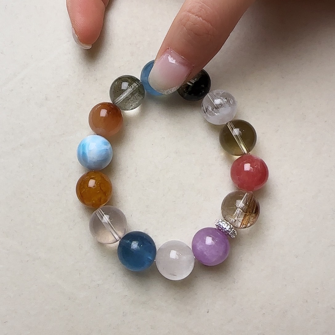 水晶手链未镶嵌大气上档次