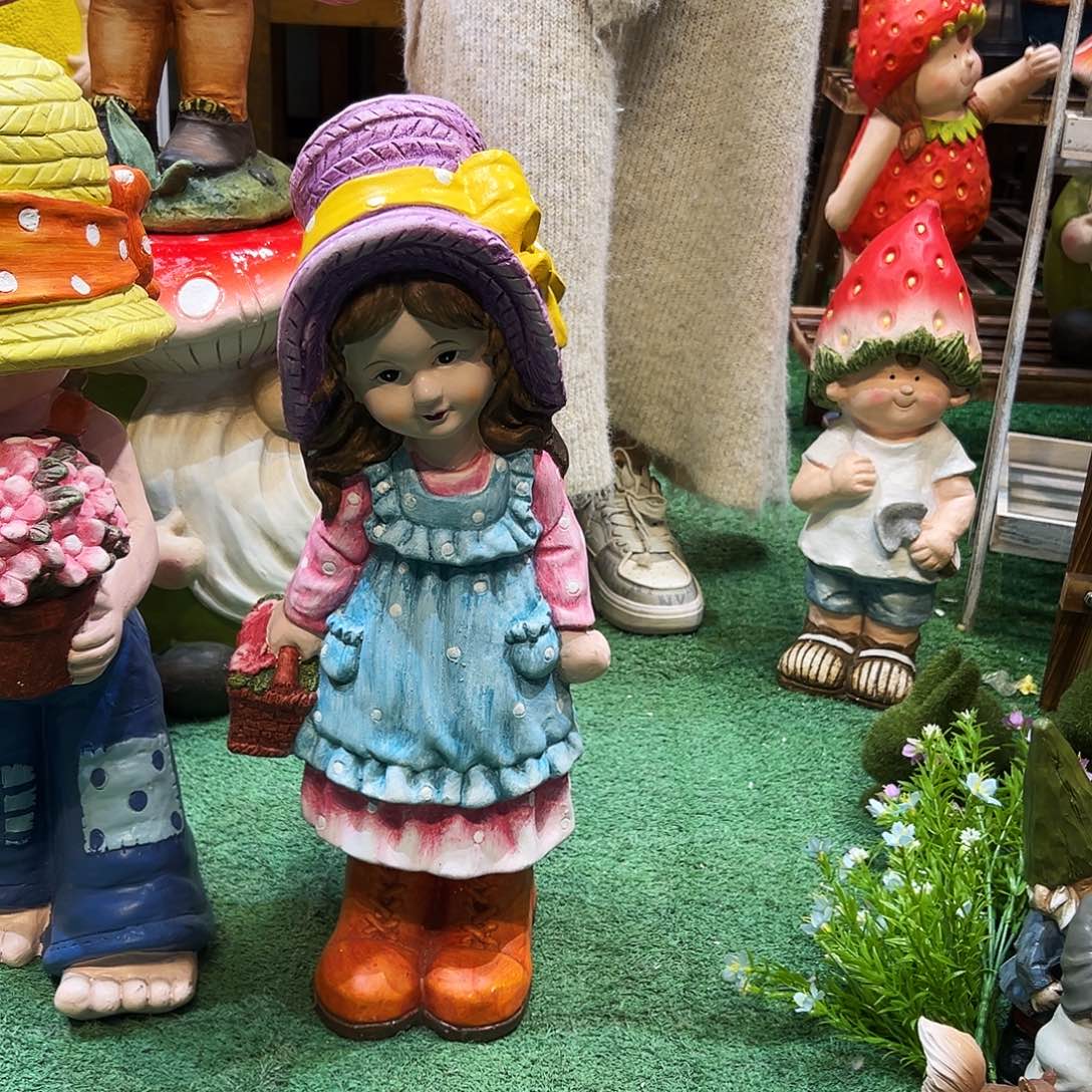 花园摆件红红火火