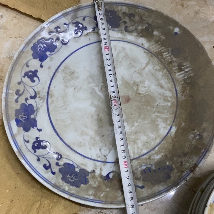 陶36厘米芙蓉花盘