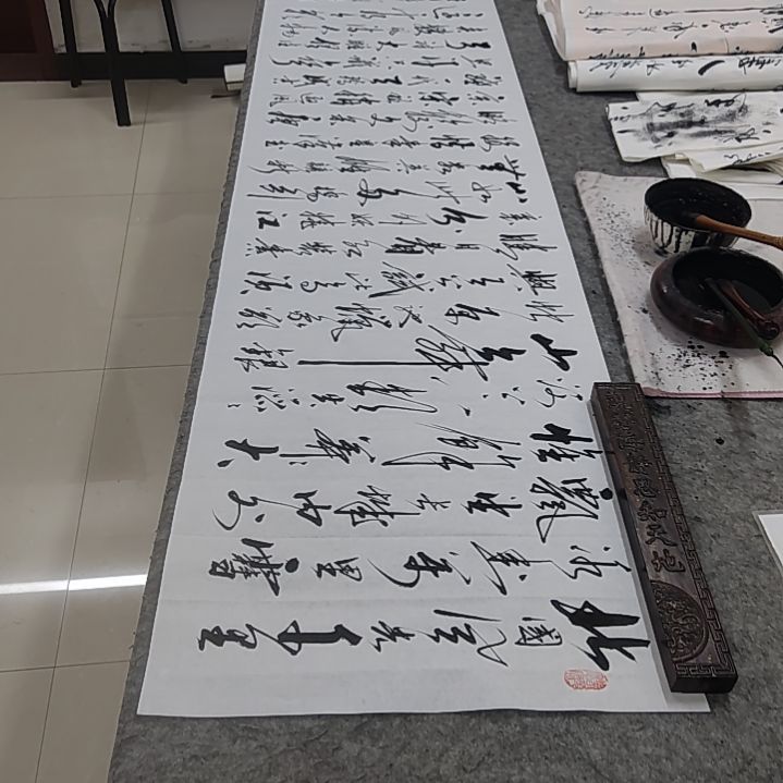 书法书法协会作品沁园春雪赠送一副清风明月一壶酒