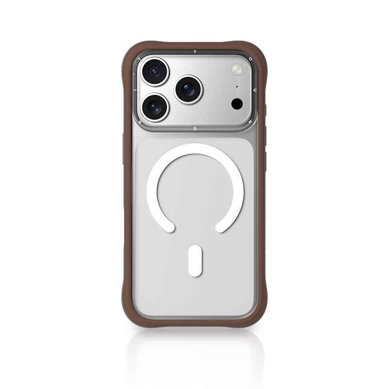 猿气&动感系列（透明款）适用苹果17/14可拆卸背板液态硅胶手机壳