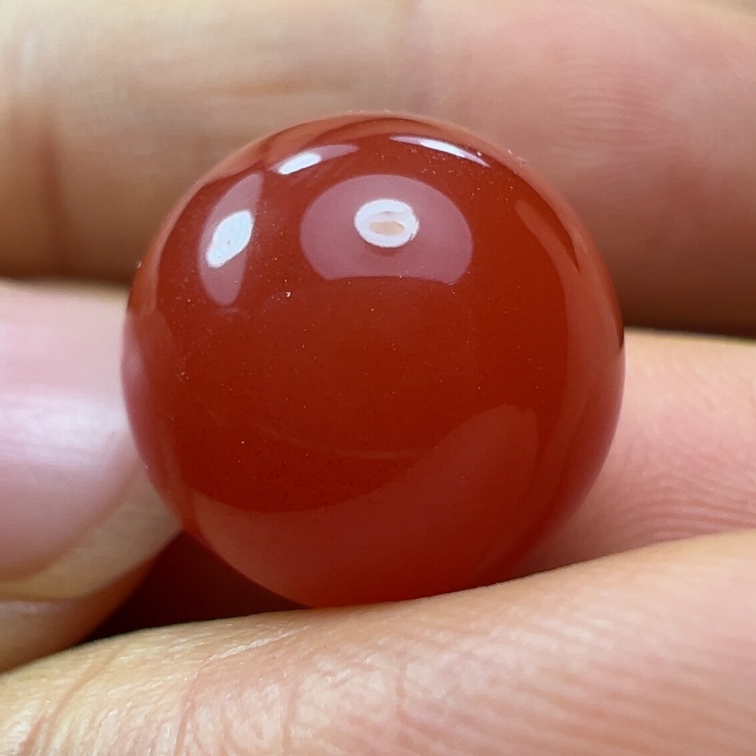 南红玛瑙珠子未镶嵌修****）