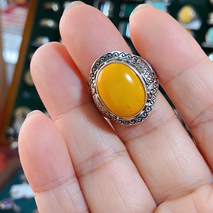 925银锆石戒指戒指