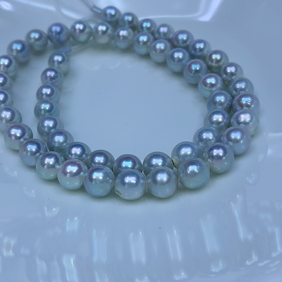 海水珍珠颈饰银S925镶嵌