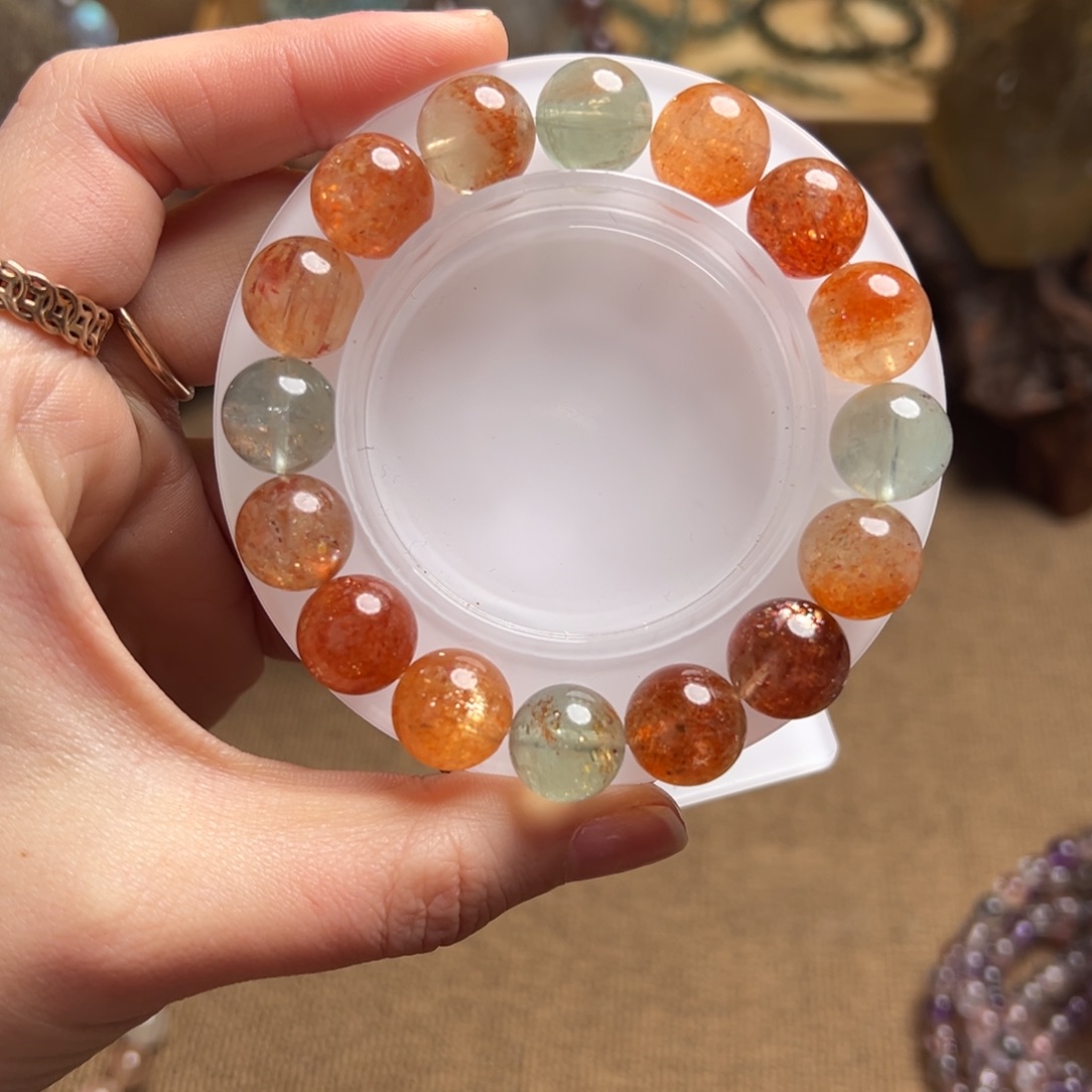 黄晶手串未镶嵌莫****²