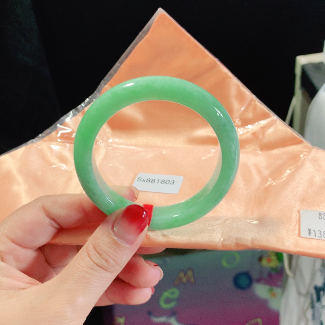 翡翠未镶嵌手镯Sx881803-03