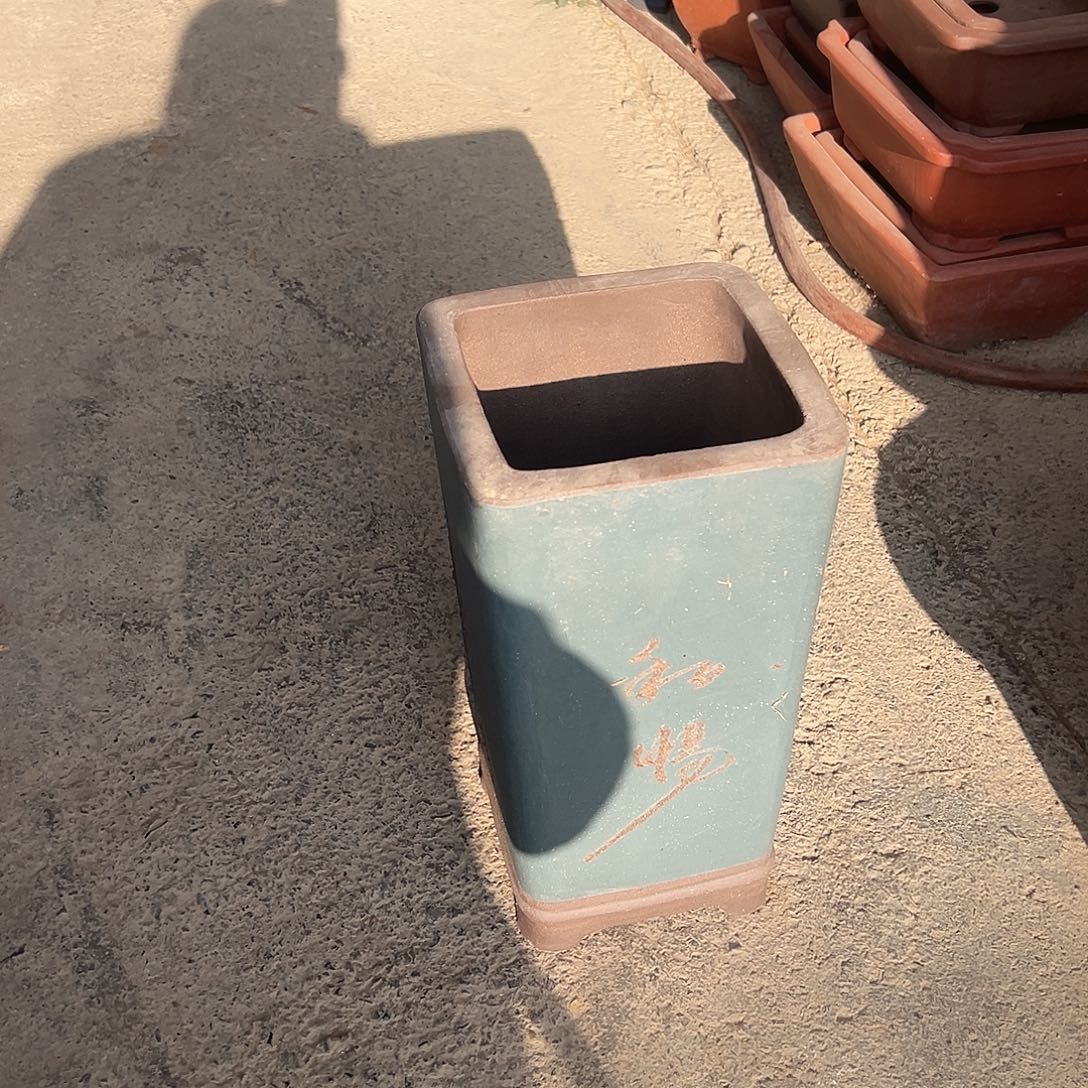 琉璃手工艺品紫砂花盆