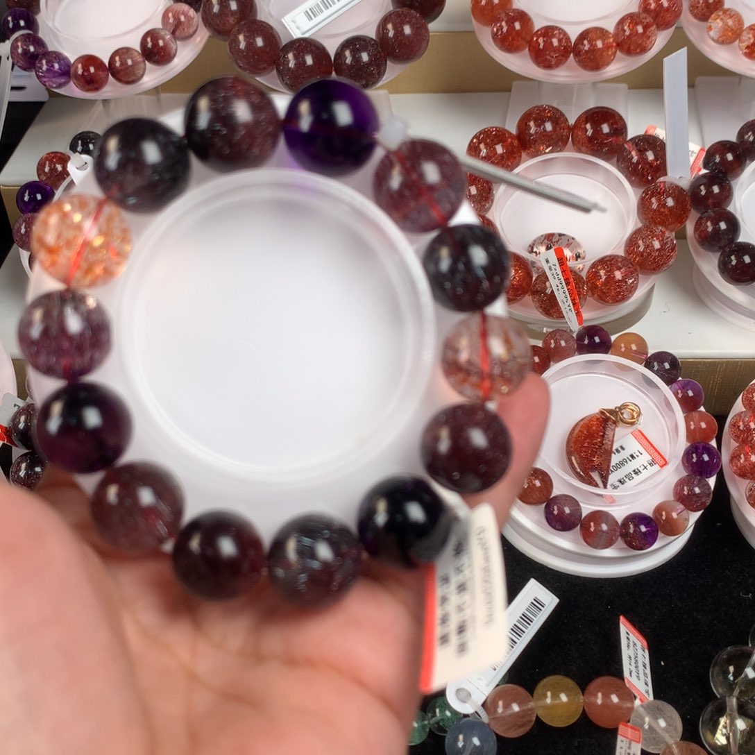 未镶嵌手链水晶稀有大颗粒超七