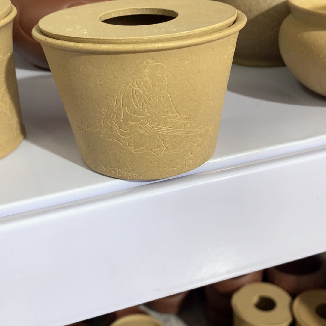 紫砂茶壶黄金段高温