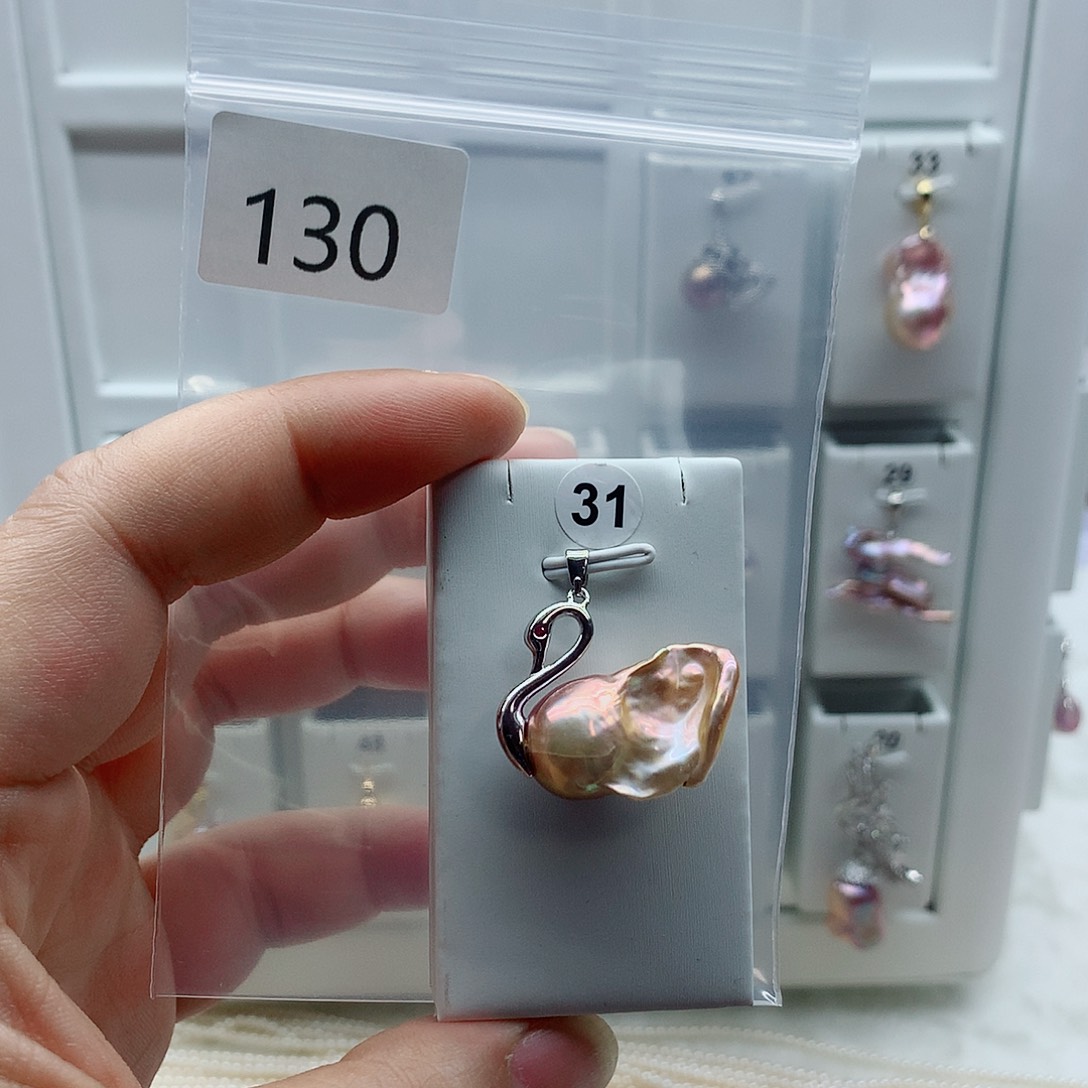 吊坠(不含链)合金淡水珍珠