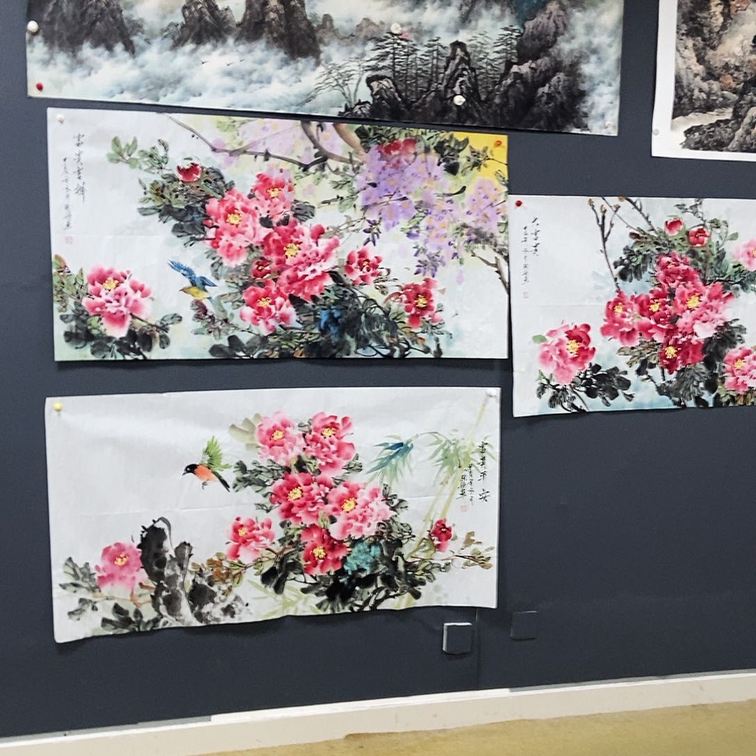 国画张玲手绘作品欣赏70.140