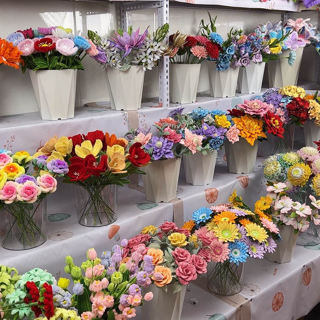 扭扭棒成品向日葵