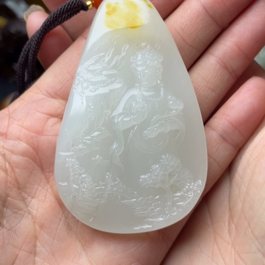 和田玉挂件未镶嵌