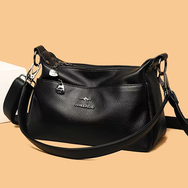 正 5028 黑色 女包（长26宽10高16）