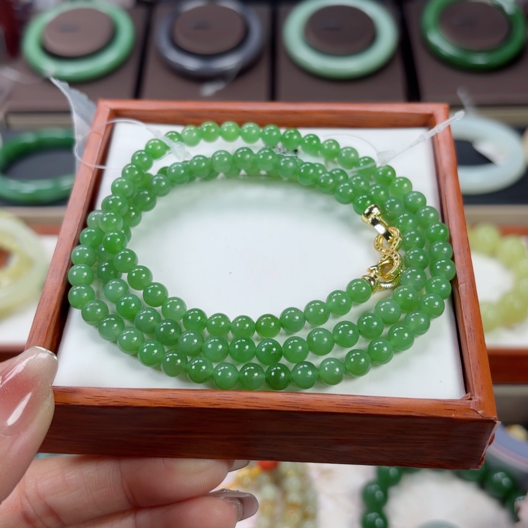 和田玉手链未镶嵌