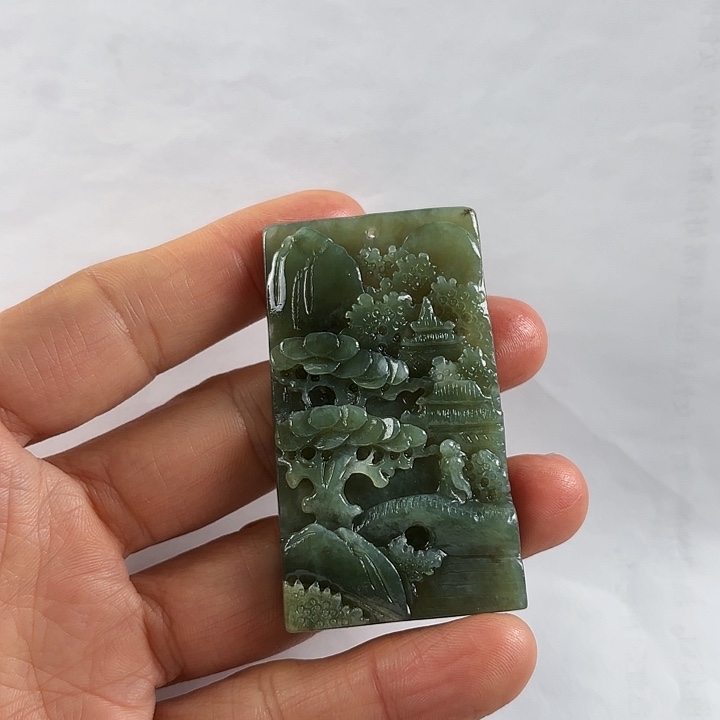 吊坠(不含链)未镶嵌和田玉