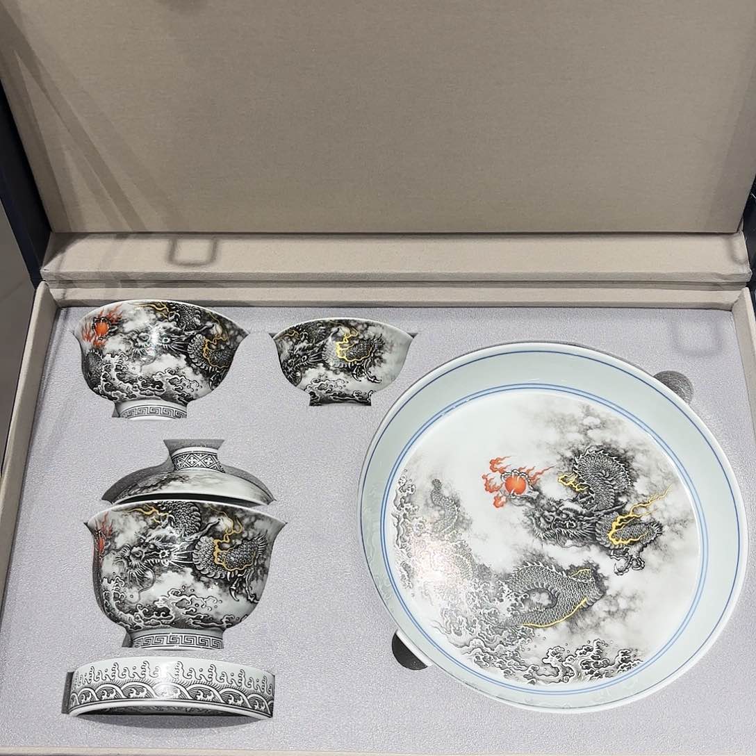 瓷片景德镇美术作品