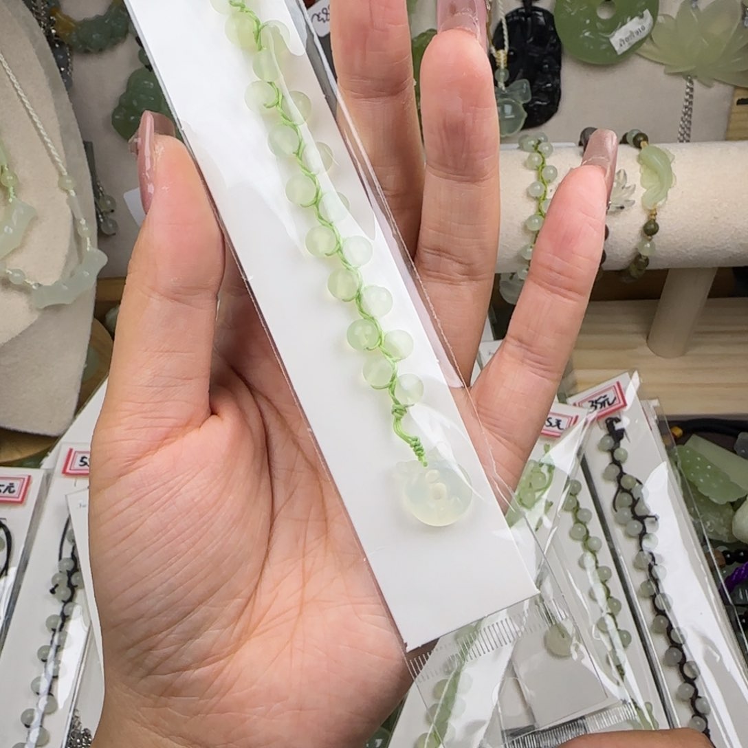 蛇纹石玉岫玉未镶嵌盎*