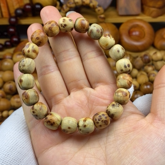 柏木（崖柏）手串/手链阴沉双面瘤疤1.0