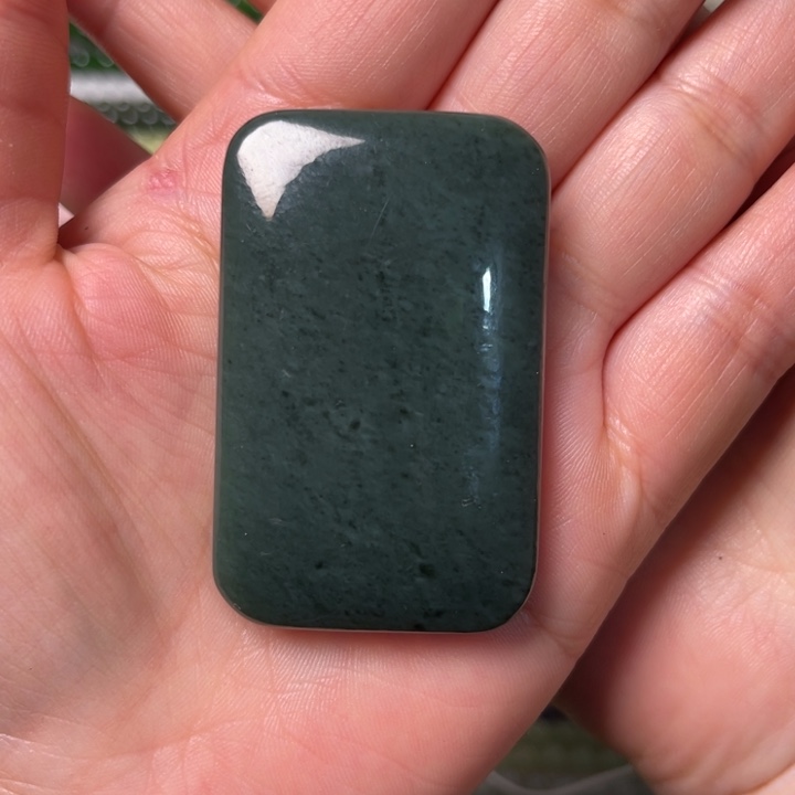 和田玉（青玉）吊坠(不含链)未镶嵌